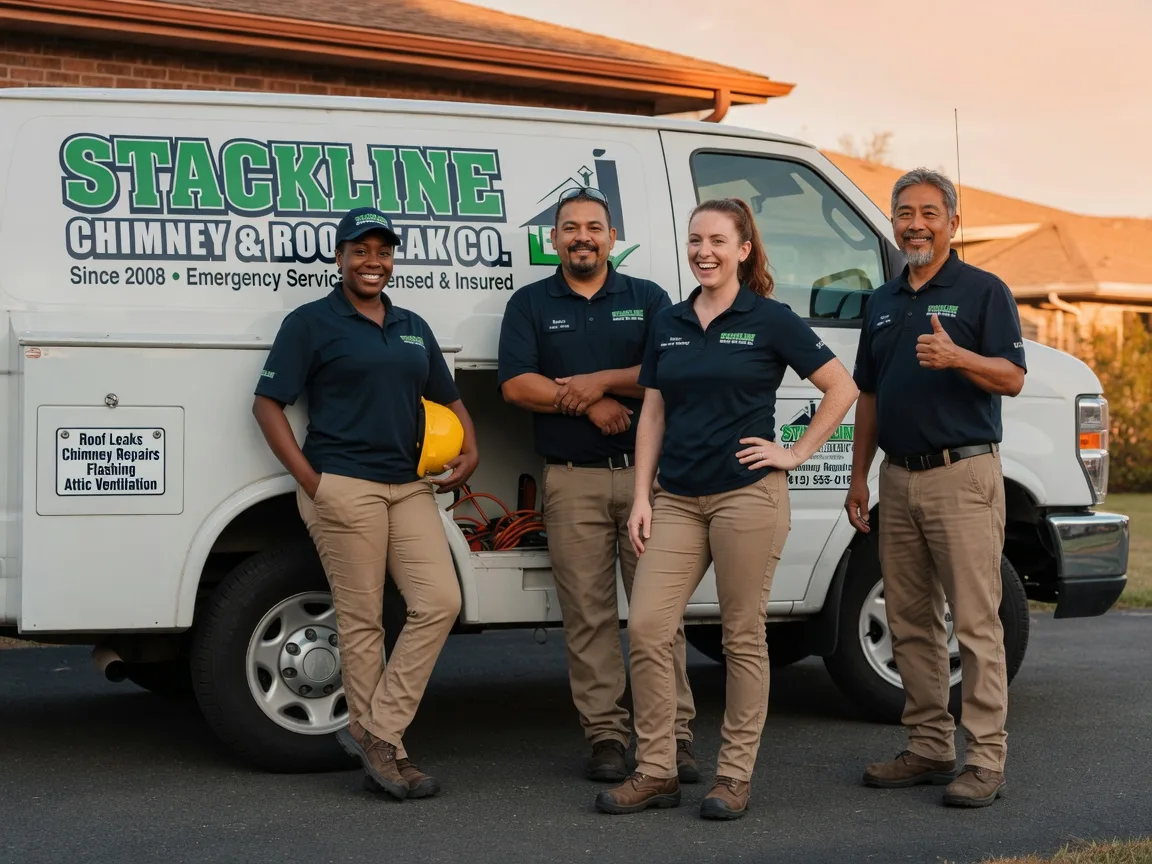 Chimney flashing repair company in Bitely, MI